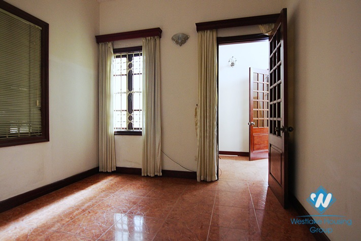 A large three-floor house for rent in AU Co st, Tay Ho